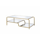 Astrid - Coffee Table - Mirrored & Gold