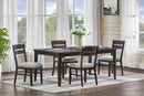 Higgins - Dining Table - Dark oak