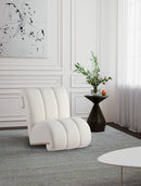 Swoon - Accent Chair With Natural Base