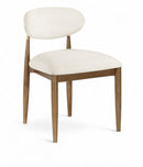 Riccio - Fabric Dining Side Chair (Set of 2) - Walnut Frame