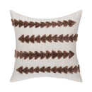 Essay - 22" x 22"Pillow - Frothed Brown