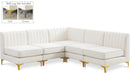 Alina - 5 Piece Armless Sectional