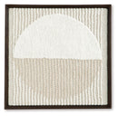 Bachard - Wall Decor - Tan / White