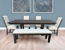 Herbert - Bench - Espresso / Beige
