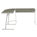 Carver - Computer Desk - Gray & White