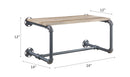 Brantley - Wall Rack - Oak & Sandy Gray