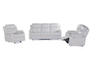 U6026 - Console Reclining Loveseat With LED And Speaker - White