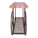 Francie - Sofa Table - Oak & Antique Gray