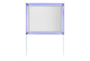 Lando - Mirror With LED - Silver