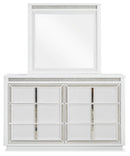 Chalanna - Dresser And Mirror - White