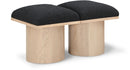 Pavilion - 2 Piece Modular Bench With Natural Base