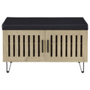 Brixton - 2-Door Padded Entryway Shoe Storage Bench