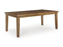 Urbinforte - Dining Room Butterfly Extension Table - Light Brown