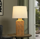 Nairobi - Empire Shade Handwoven Rattan Table Lamp - Natural