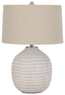 Jamon - Ceramic Table Lamp  - Beige