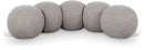 Apollo - Boucle Fabric Bench