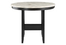 D40011 - 7 Piece Dining Room Set (Bar Table And 6 Bar Stools) - Light Gray