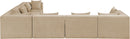 Stellar - 6 Piece Upholstered Modular Sectional
