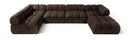 Orin - 6 Piece Modular Sectional (3 Modular Chairs, 2 Corner Chairs & Ottoman)
