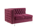 Jaszira - Modular - Armless Loveseat w/2 Pillows