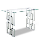 Alexis - Console Table - Pearl Silver