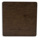 Veramond - Square Cocktail Table - Dark Brown