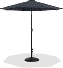 Fiji - Aluminum Patio Umbrella With Round Black Base