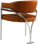 Madelyn - Dining Chair (Set of 2) - Brushed Chrome