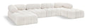 Ames - 6 Piece Fabric Modular U-Shaped Sectional