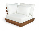 Mirella - Water Resistant Fabric Upholstered Outdoor Patio Modular Corner Chair