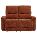 Navarro - Chenille Upholstered Reclining Loveseat