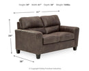 Navi - Loveseat - Smoke