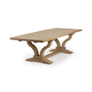 Julia - 86-110" Dining Table With Extensions - Soft Earth