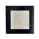 Tayden - End Table With Marble Top - Marble Top & Black