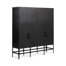Amilio - Tall Cabinet - Rust Noir