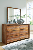 Dressonni - Dresser And Mirror - Brown