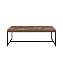 Bob - Coffee Table - Weathered Oak & Black