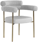 Blake - Dining Chair With Bronze Legs (Set of 2)