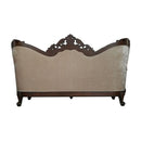 Devayne - Sofa With 6 Pillows (Same Lv01582) - Pattern Fabric & Dark Walnut