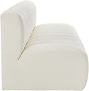 Arc - Faux Leather 3 Seats Modular Sofa