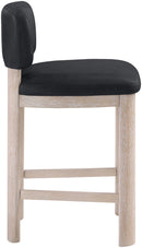 Paloma - Faux Leather Upholstered Counter Stool (Set of 2)