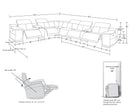 9762 - Power Reclining Sectional