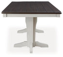 Darborn - Dining Table - Gray / Brown