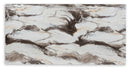 Jeshina - Dining Table - Dark Brown / Beige