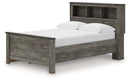 Frandern - Bookcase Panel Bed