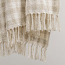 Sari - Throw 50 x 70 - Natural / Ivory