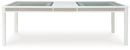 Chalanna - Rectangular Dining Room Extension Table - White