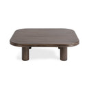 Miranda - Square Coffee Table - Cocoa Brown