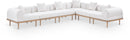 Laguna - 6 Piece 142" Outdoor Patio Modular Sectional