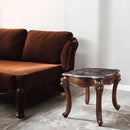 Miyeon - End Table - Marble Top & Cherry